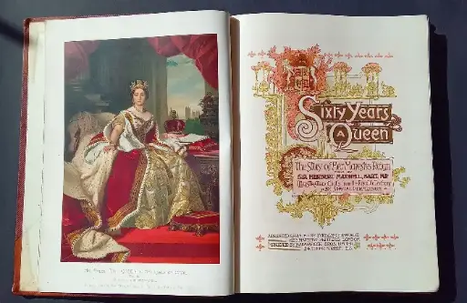 Livre - 60 ans de la Reine Victoria - 1897